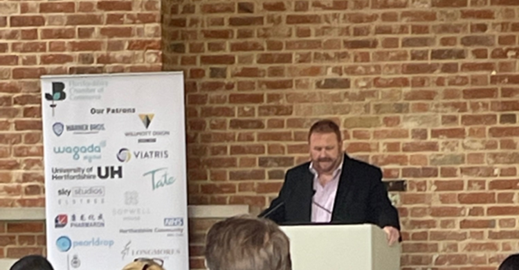 Adrian Hawkins OBE, Chair, Skills Advisory Panel, Hertfordshire LEP