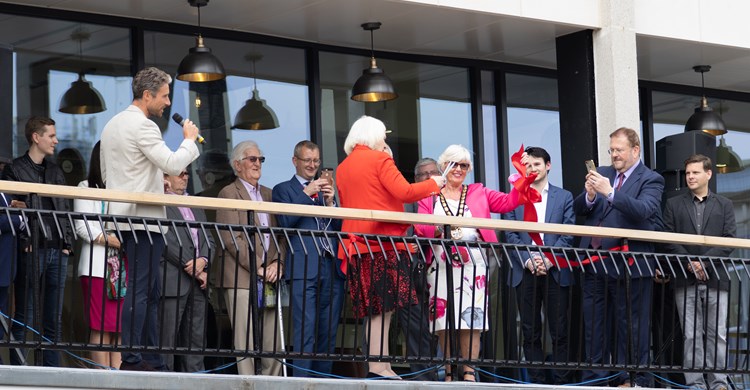 The opening ceremony