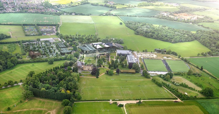 Oaklands College St Albans Campus Aerial